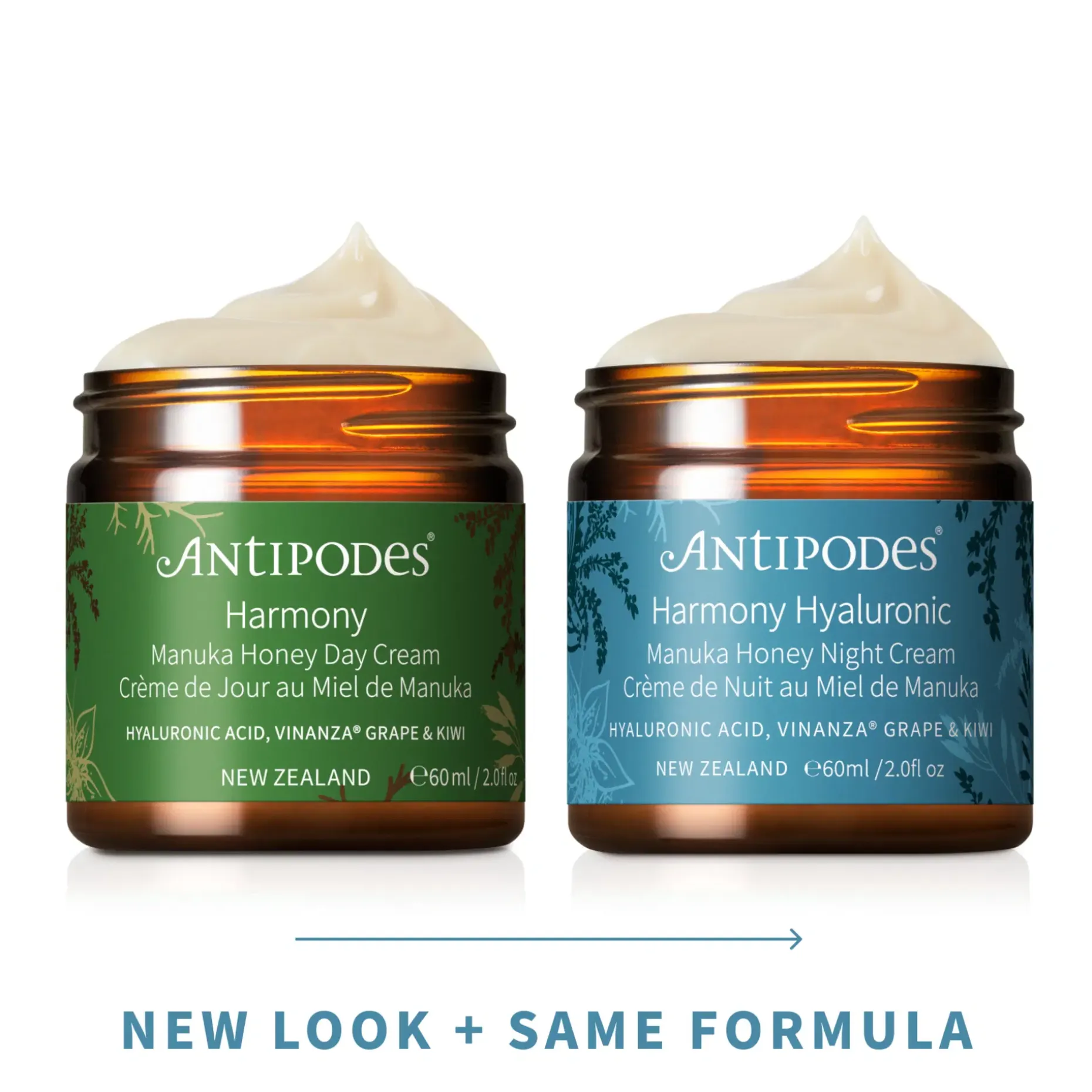 Antipodes Harmony Hyaluronic Manuka Honey Night Cream yövoide 60 ml