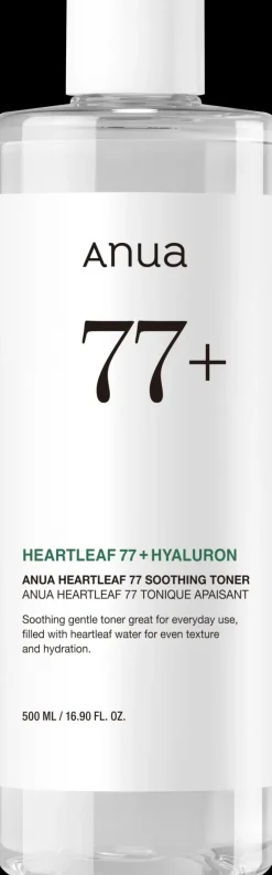 Anua heartleaf 77% soothing toner 500ml
