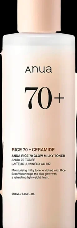 Anua rice 70 glow milky toner 250ml