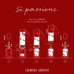 Armani Si Passione EdP Intense tuoksu 50 ml