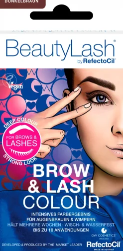 BeautyLash Kulma & ripsiväri tummanruskea