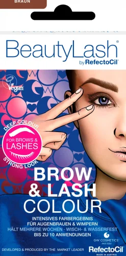 BeautyLash Kulma & ripsiväri ruskea