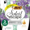 BIC varsiterä Soleil Escape 3 Lavender & Eucalyptus 3-pack