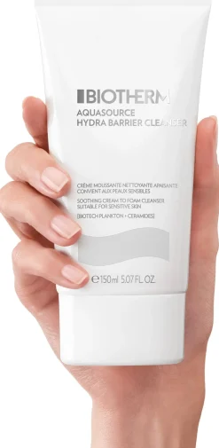 Biotherm Aquasource Hydra Barrier Cleanser puhdistusaine 150 ml