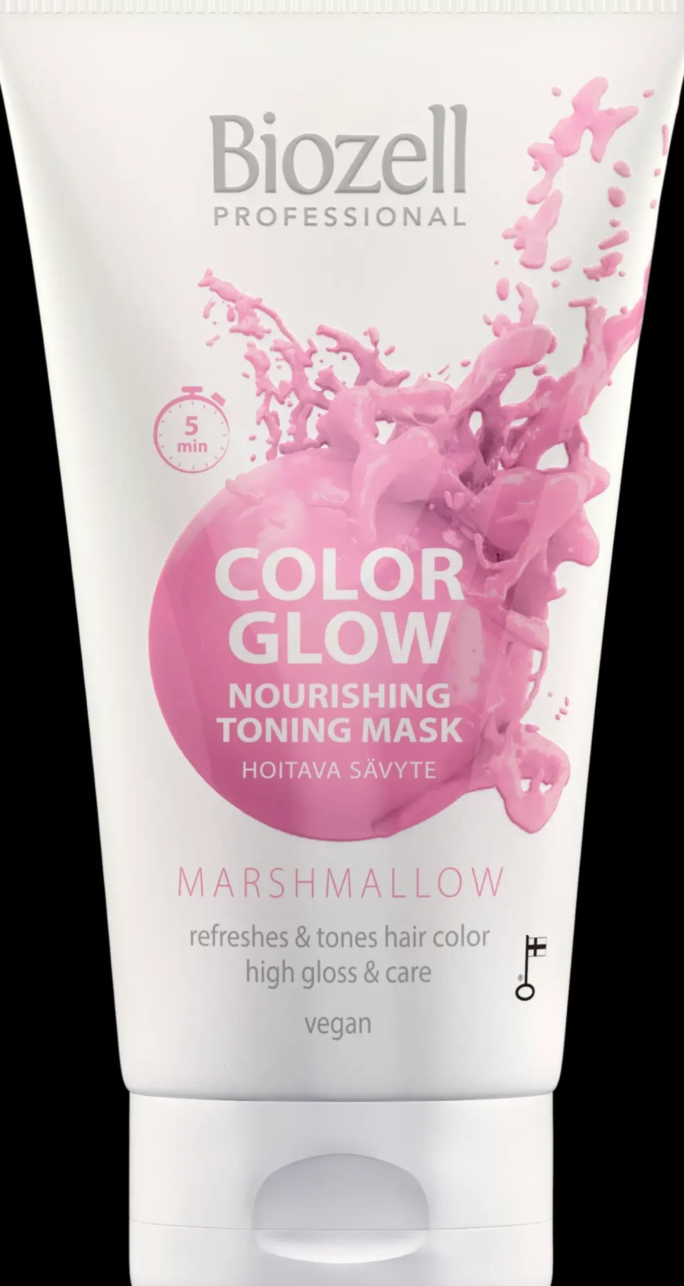 Biozell Color Glow Hoitava sävytenaamio Marshmallow 150ml