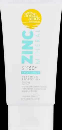 Bondi Sands SPF50+ Mineral Face Lotion aurinkosuojavoide kasvoille 60 ml