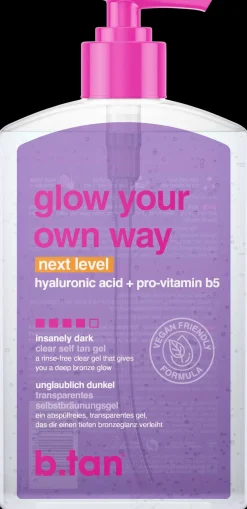 b.tan Glow your own way next level itseruskettava geeli