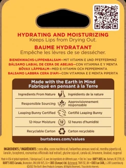 Burt's Bees Lipbalm Beewax huulirasva mehiläisvaha 4,25 g