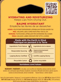 Burt's Bees Lipbalm Honey huulirasva hunaja 4,25 g