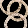 Cailap Hiuslenkkisetti punottu beige 3 kpl