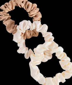 Cailap Ohuet satiinihiuslenkit 3 kpl neutraalit sävyt