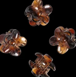 Cailap Pienet hiussoljet kukka 4 kpl