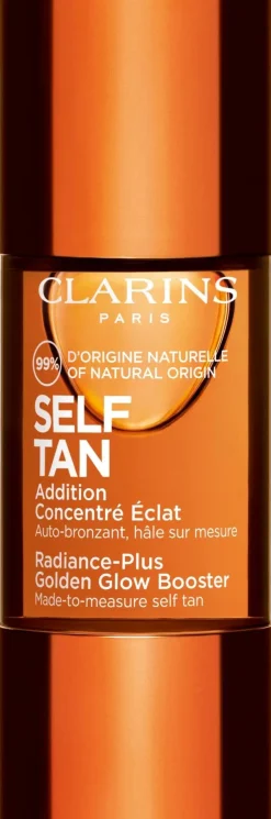 Clarins Self Tan Radiance-Plus Golden Glow Booster itseruskettava tiiviste kasvoille 15 ml