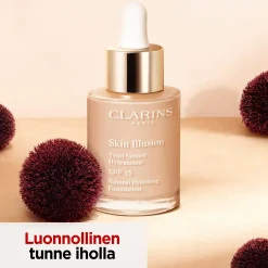 Clarins Skin Illusion Foundation SPF 15 meikkivoide 30 ml
