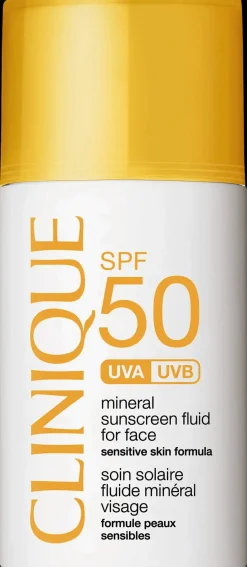 Clinique Mineral Sunscreen Fluid For Face SPF 50 aurinkosuoja kasvoille 30 ml
