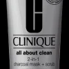 Clinique All About Clean 2-in-1 Charcoal Mask + Scrub kasvonaamio 100 ml