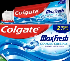 Colgate Max Fresh Cooling Crystals hammastahna 2x75ml