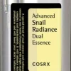 COSRX Advanced Snail Radiance Dual Essence- hoitoneste 80 ml