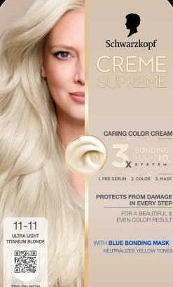 Creme Supreme 11-11 Erittäin Kirkas Titaaninvaalea