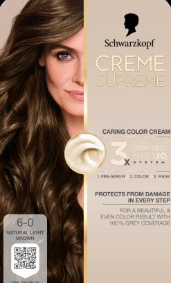 Creme Supreme 6-0 Luonnollinen Vaaleanruskea