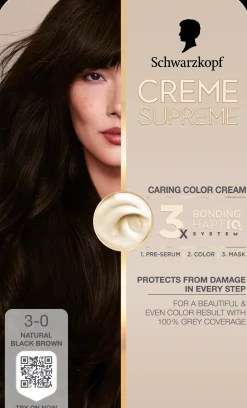 Creme Supreme 3-0 Luonnollinen Mustanruskea