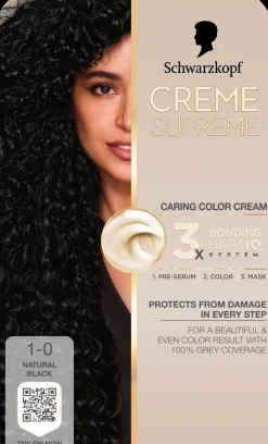 Creme Supreme 1-0 Luonnollinen Musta