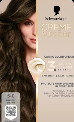 Creme Supreme 5-0 Luonnollinen Ruskea