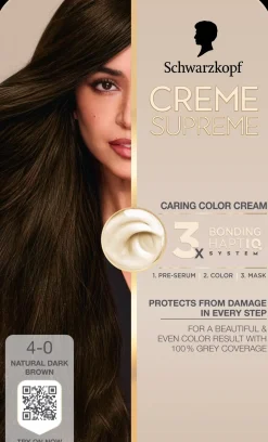 Creme Supreme 4-0 Luonnollinen Tummanruskea