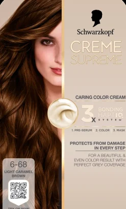 Creme Supreme 6-68 Vaalea Karamellinruskea