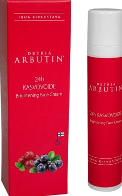 Detria Arbutin kirkastava 24h Kasvovoide 50 ml