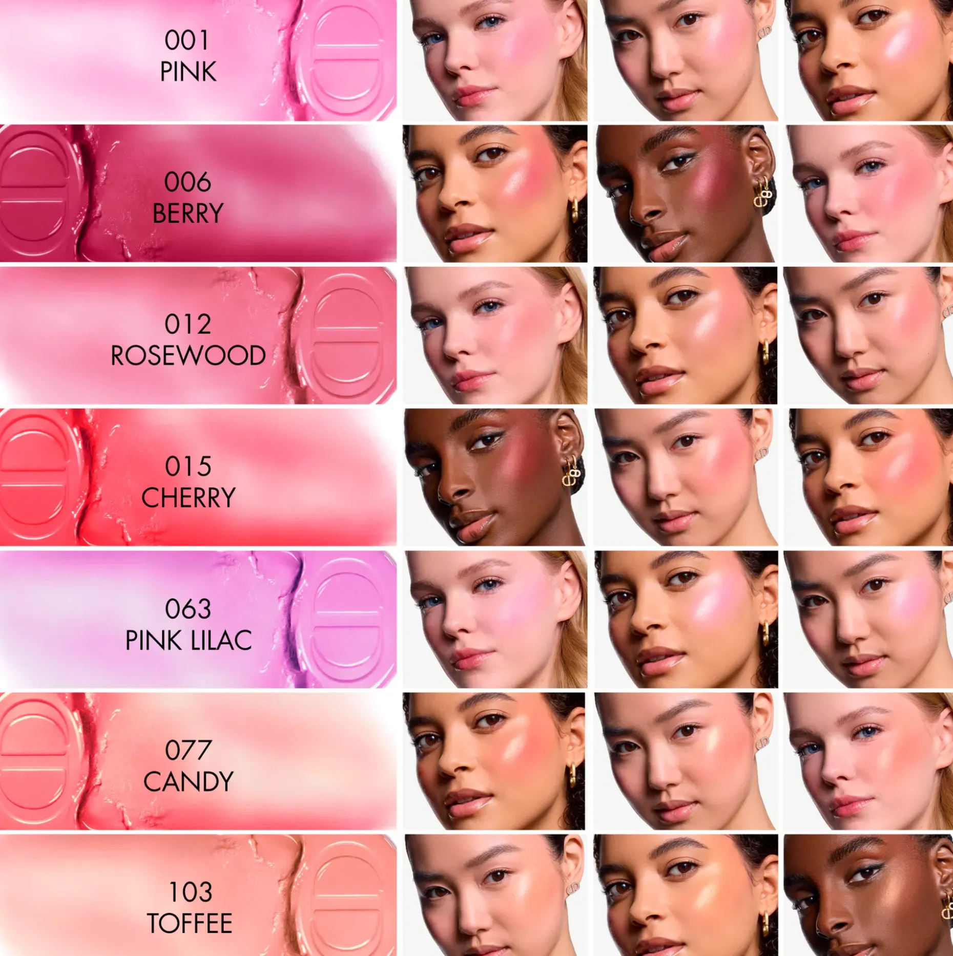 DIOR Backstage Rosy Glow Blush Stick poskipuna 6 g