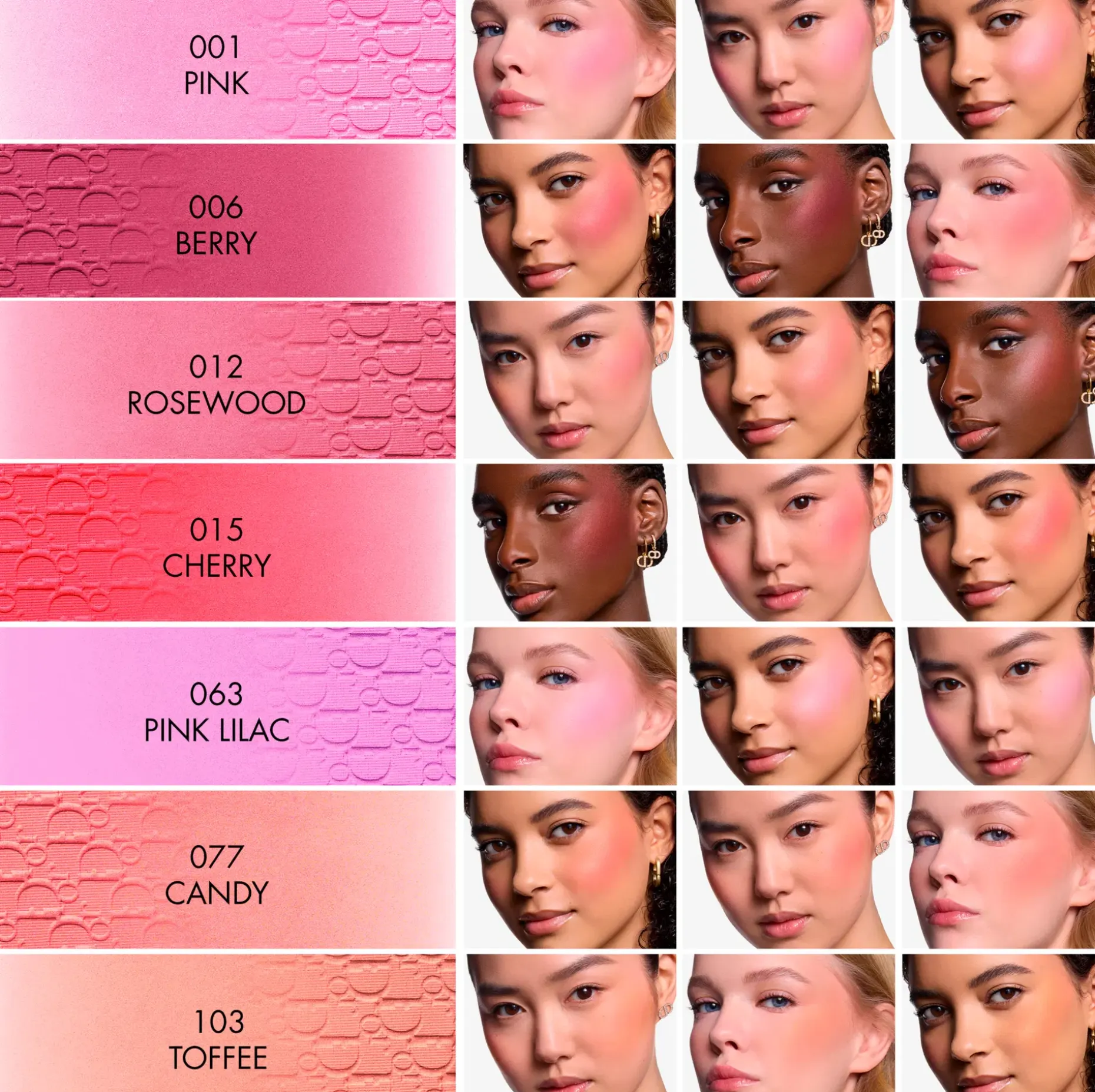 DIOR Backstage Rosy Glow Blush poskipuna 4.4 g