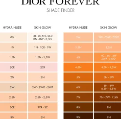 DIOR Forever Hydra Nude 24-Hour Natural Perfection and 48-Hour Hydration Foundation meikkivoide 30 ml