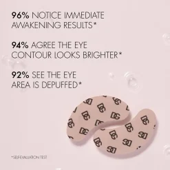 Dolce&Gabbana No-Puff Caffeine Eye Patches -silmänympärysnaamio 5 x 2,3 g