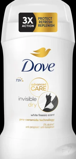 Dove 72h Advanced Care Invisible Dry Antiperspirantti Deodorantti Stick pro-ceramide teknologia 50 ML