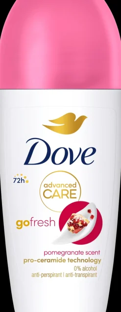 Dove 72h Advanced Care Pomegranate Antiperspirantti Deodorantti Roll-on mukana kosteusvoide 50 ml