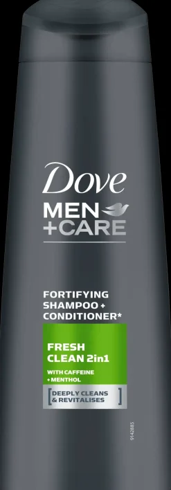Dove Men+Care Fresh & Clean 2-in-1 Shampoo Miehille 250 ml
