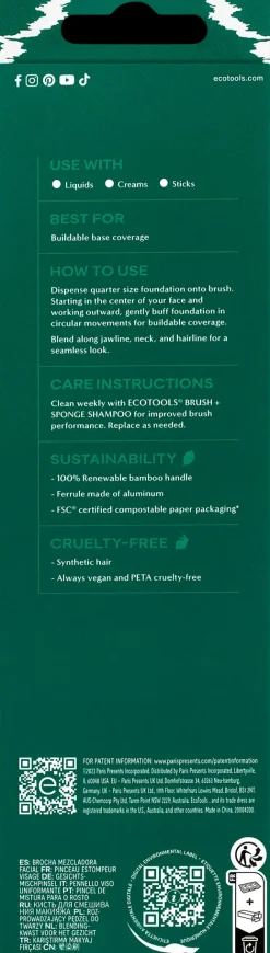 Ecotools Blending Face Brush -häivytyssivellin