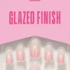 Elegant Touch Gel finish Glitter Nails Glaz'd-tekokynnet