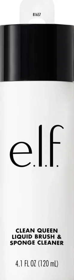 e.l.f. Brush & Sponge Cleaner Clean Queen Liquid sivellinpuhdistusaine 120 ml