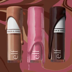 e.l.f. Camo Liquid Bronzer & Contour nestemäinen aurinkopuuteri 4 ml