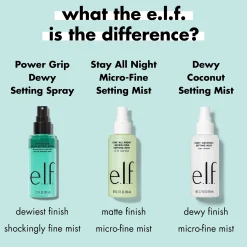 e.l.f. cosmetics Dewy Coconut Setting Mist meikinkiinnityssuihke 80 ml