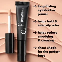 e.l.f. cosmetics Lock It Down Eyeshadow Primer silmämeikin pohjustusvoide 7 ml