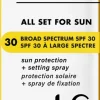 e.l.f cosmetics SKIN Suntouchable! All Set for Sun SPF 30 aurinkosuoja- ja kiinnityssuihke 60 ml
