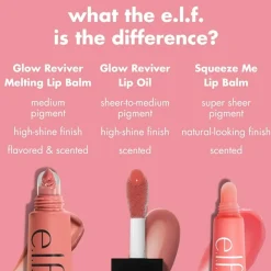 e.l.f. Glow Reviver Melting Lip Balm sävytetty huulivoide 15 g