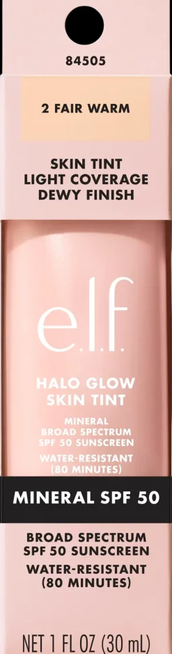 e.l.f. Halo Glow Skin Tint SPF 50 -meikkivoide 30 ml
