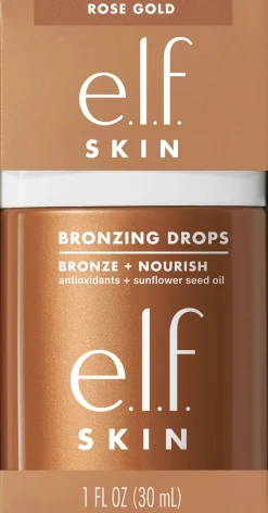 e.l.f. No Ray, All Slay Bronzing Drops sävytetty seerumi 30 ml