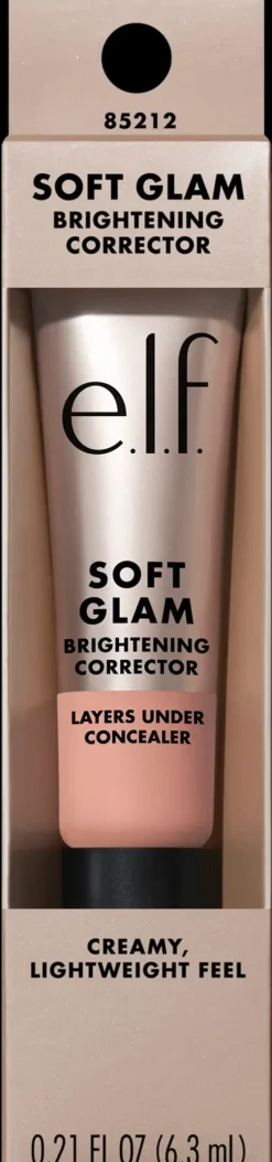 e.l.f. Soft Glam Brightening Corrector peitevoide 6.3 ml