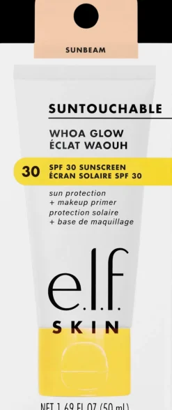 e.l.f. Suntouchable! Whoa Glow SPF 30 aurinkosuojavoide 50 ml