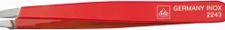 Erbe Solingen pinsetit, punainen, RST, 9,5 cm